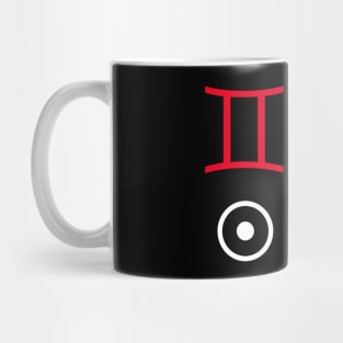 Gemini Sun Sagittarius Moon Zodiac Sign Mug